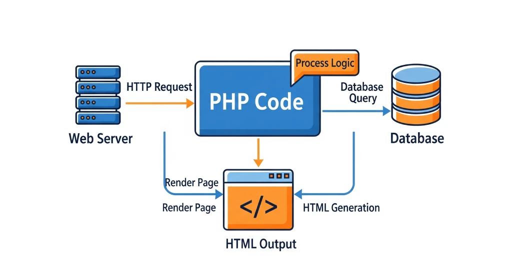 PHP code structure PHP code structure