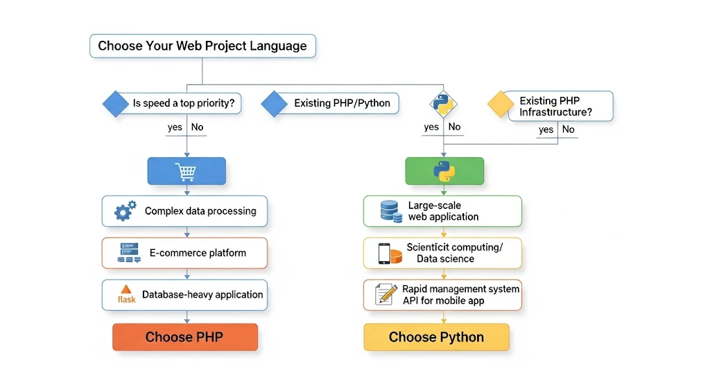 php python flow chart php python flow chart